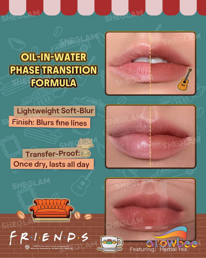 FRIENDS™  SHEGLAM Central Perk Blurring Lip Tint