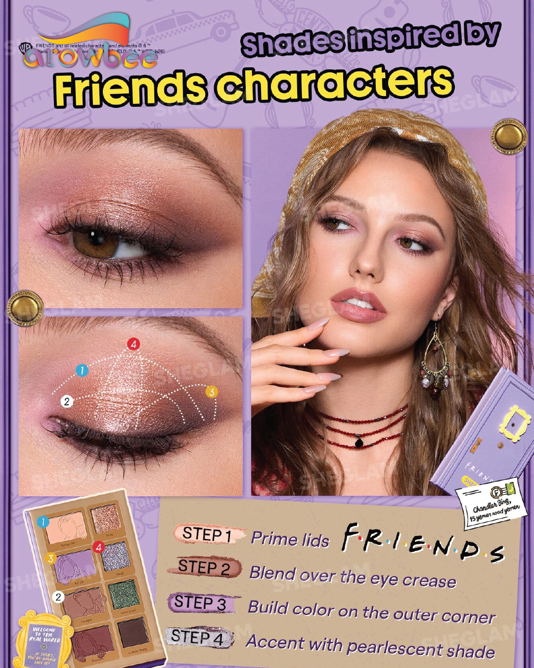 FRIENDS™  SHEGLAM Full Collection Set