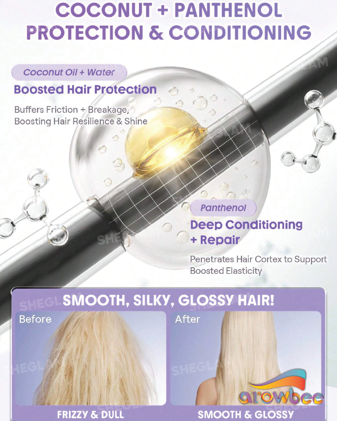 SHEGLAM HAIR On The Glow Silky Hair Perfume