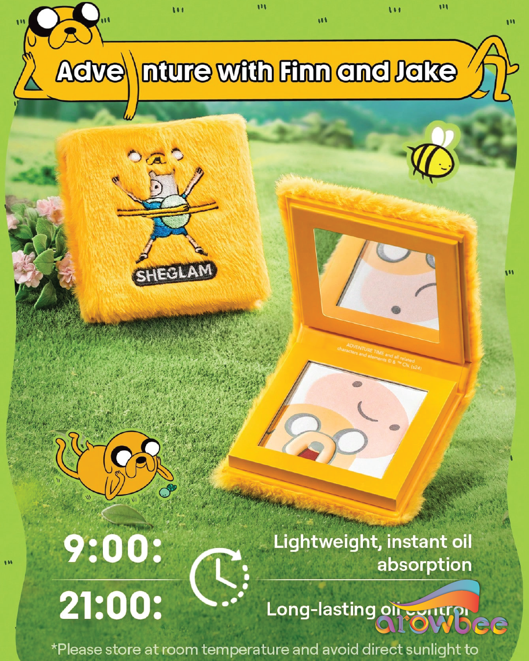 Adventure Time | SHEGLAM BFF Setting Powder