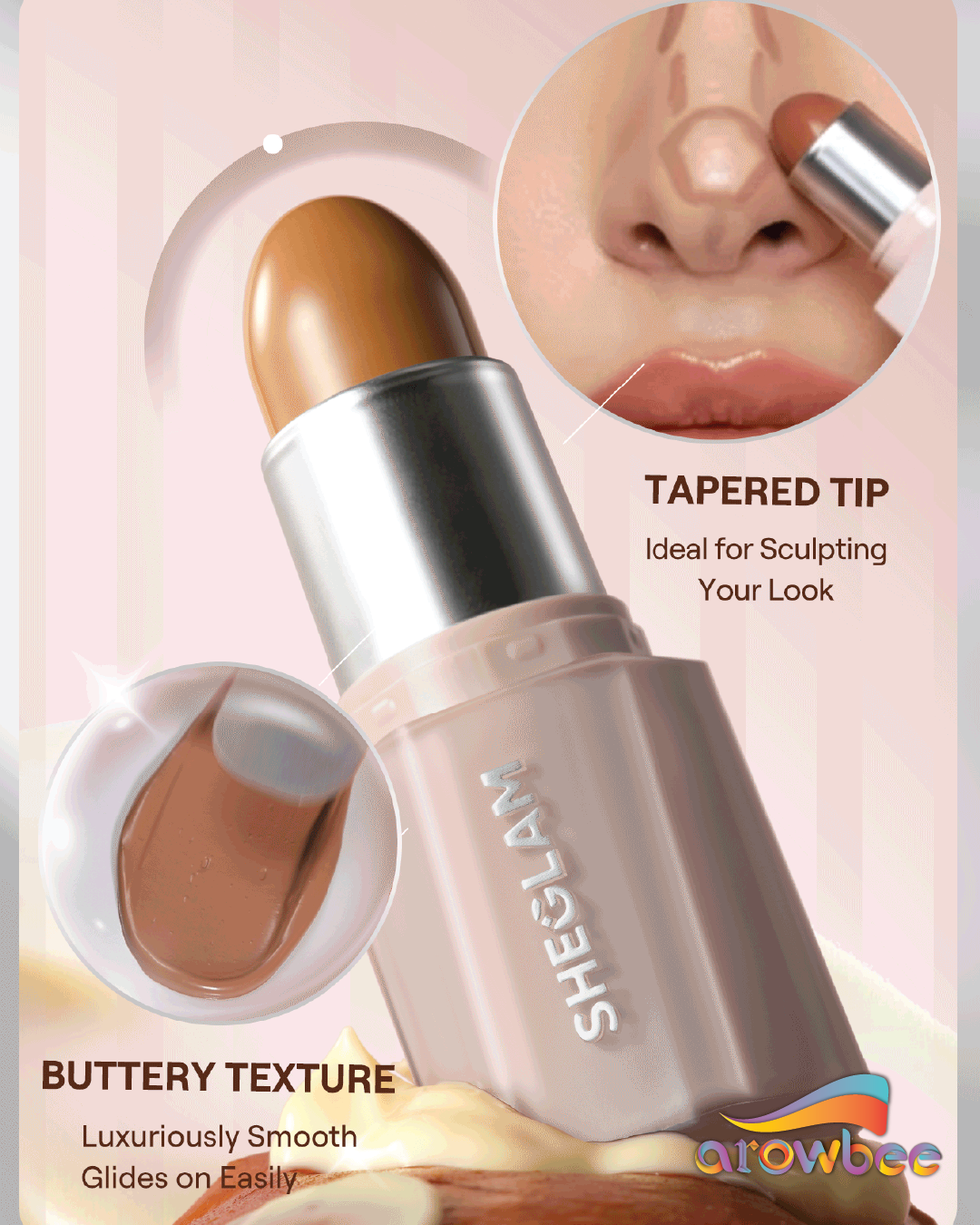 SHEGLAM Buttery Buff Contour & Bronzer Stick