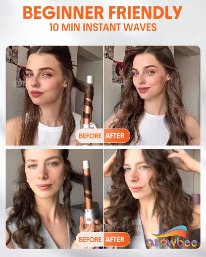 SHEGLAM HAIR Rotating Curling Iron