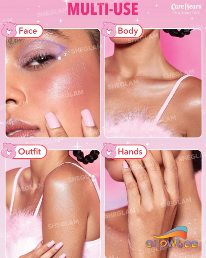 SHEGLAM X Carebears Catch Some Fun Highlighting Puff-Sparkle 4Ever