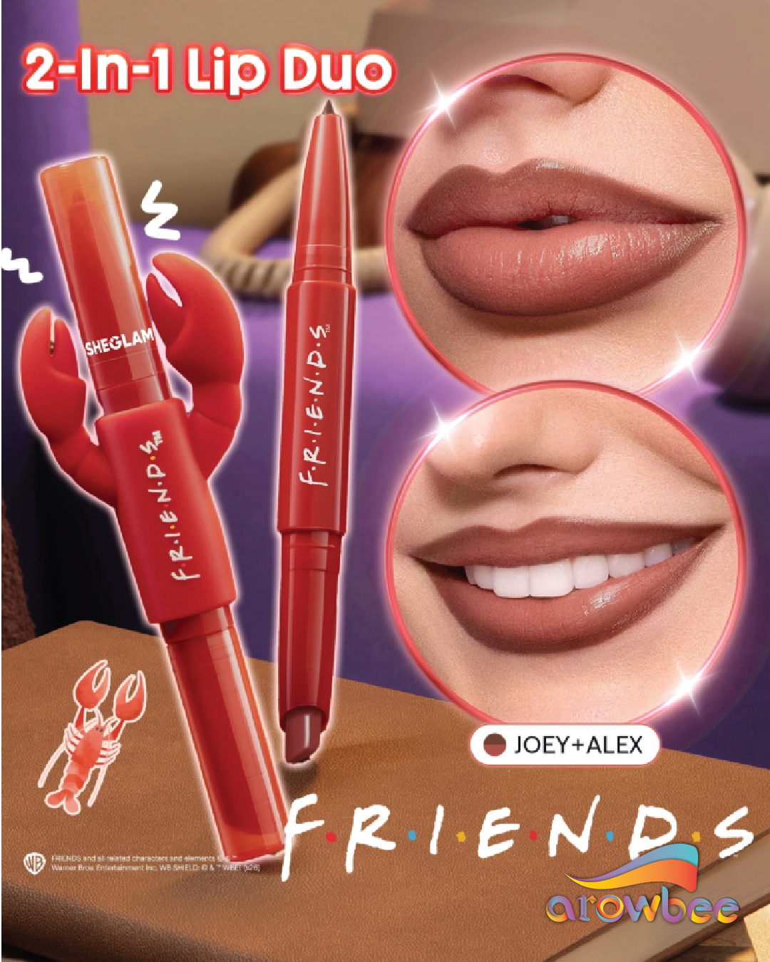 FRIENDS™ | SHEGLAM My Lobster Dual