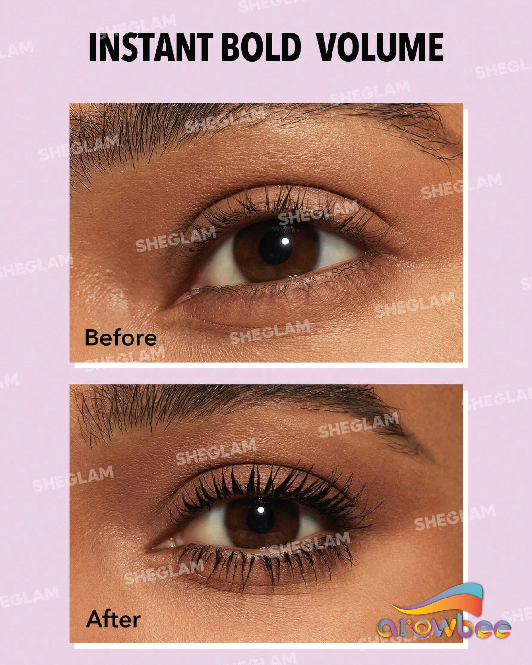 SHEGLAM Big Time Eyes Volumizing Mascara
