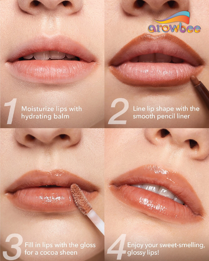 Willy wonka | SHEGLAM Cocoa Kiss Lip Duo