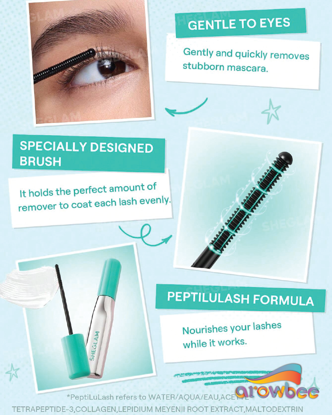 SHEGLAM Lashlighter Ez Remove Lash