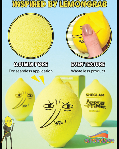 Adventure Time | SHEGLAM Lemongrab Sponge