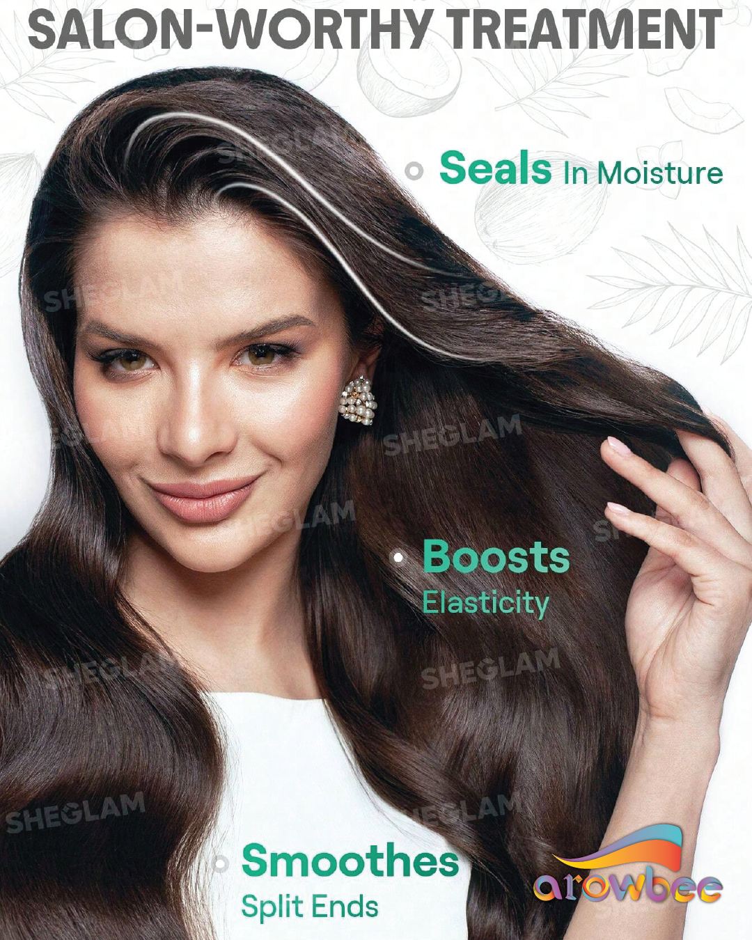 SHEGLAM HAIR Coconut Hair & Scalp Oil-15ml