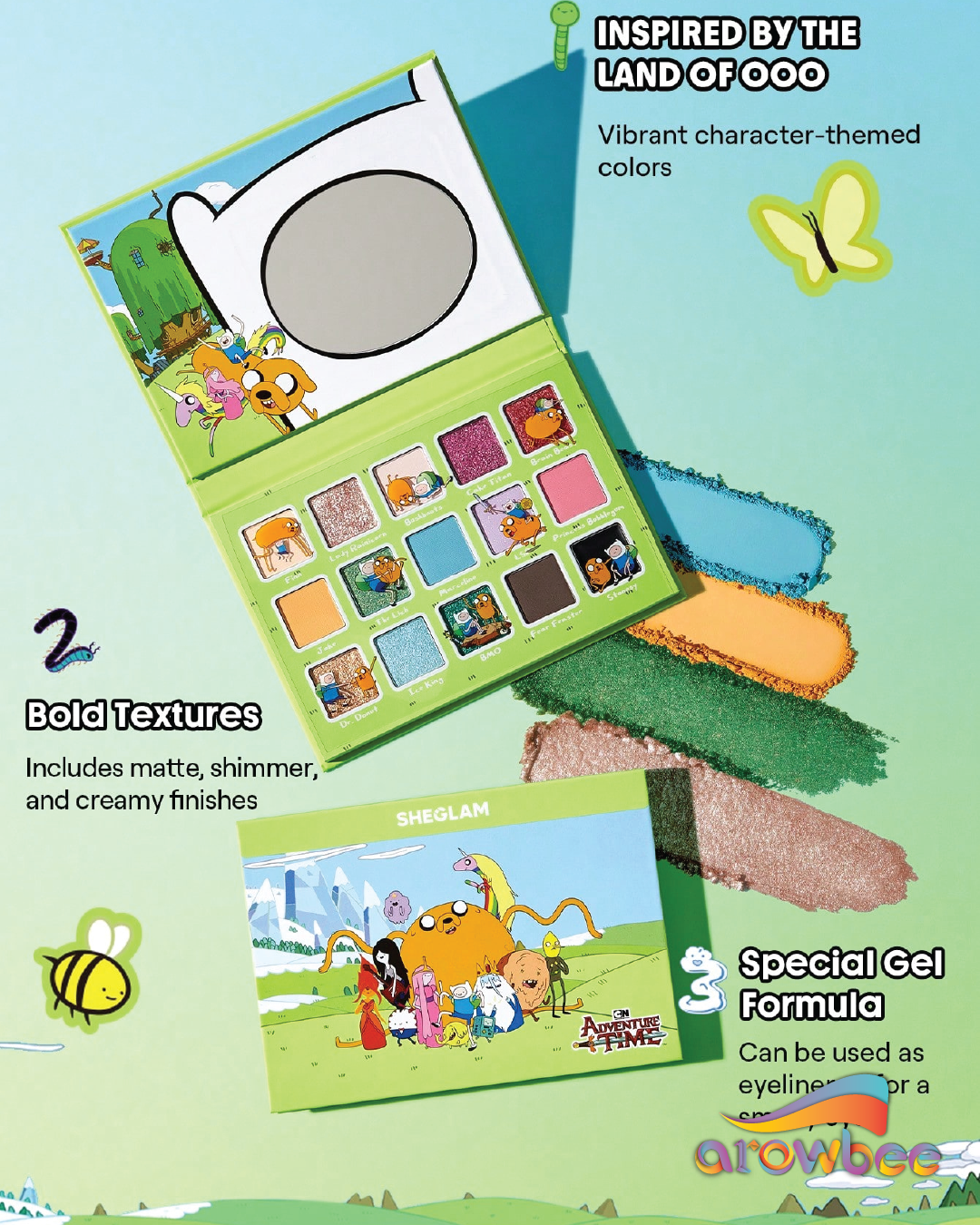 Adventure Time | SHEGLAM Land Of Ooo Palette