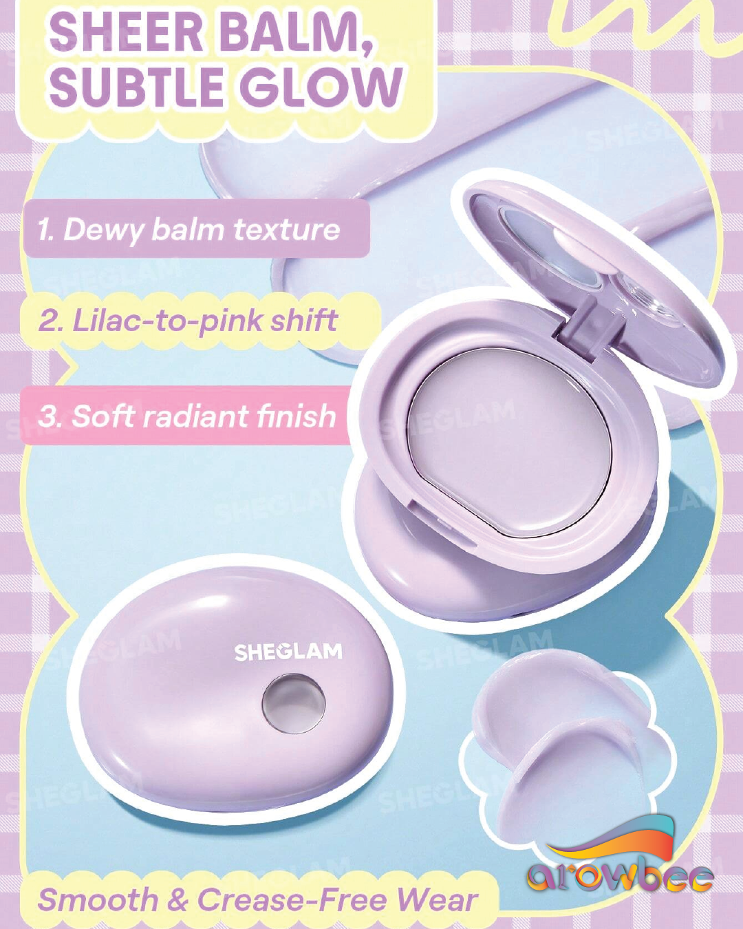 SHEGLAM Bubble Glow Blush Bar