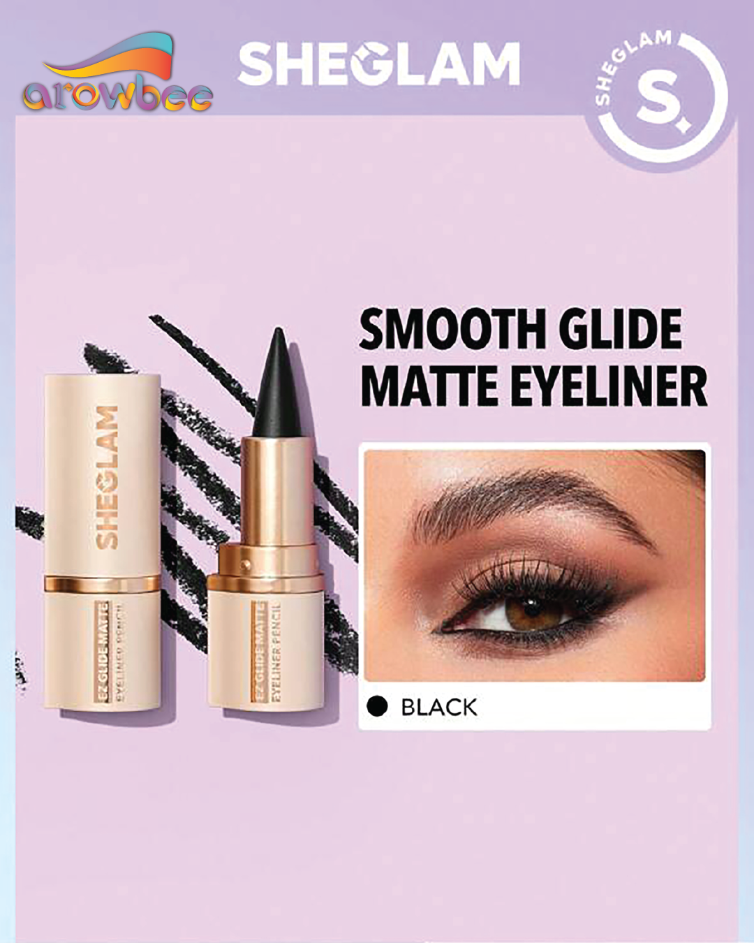 SHEGLAM EZ Glide Matte Eyeliner Pencil
