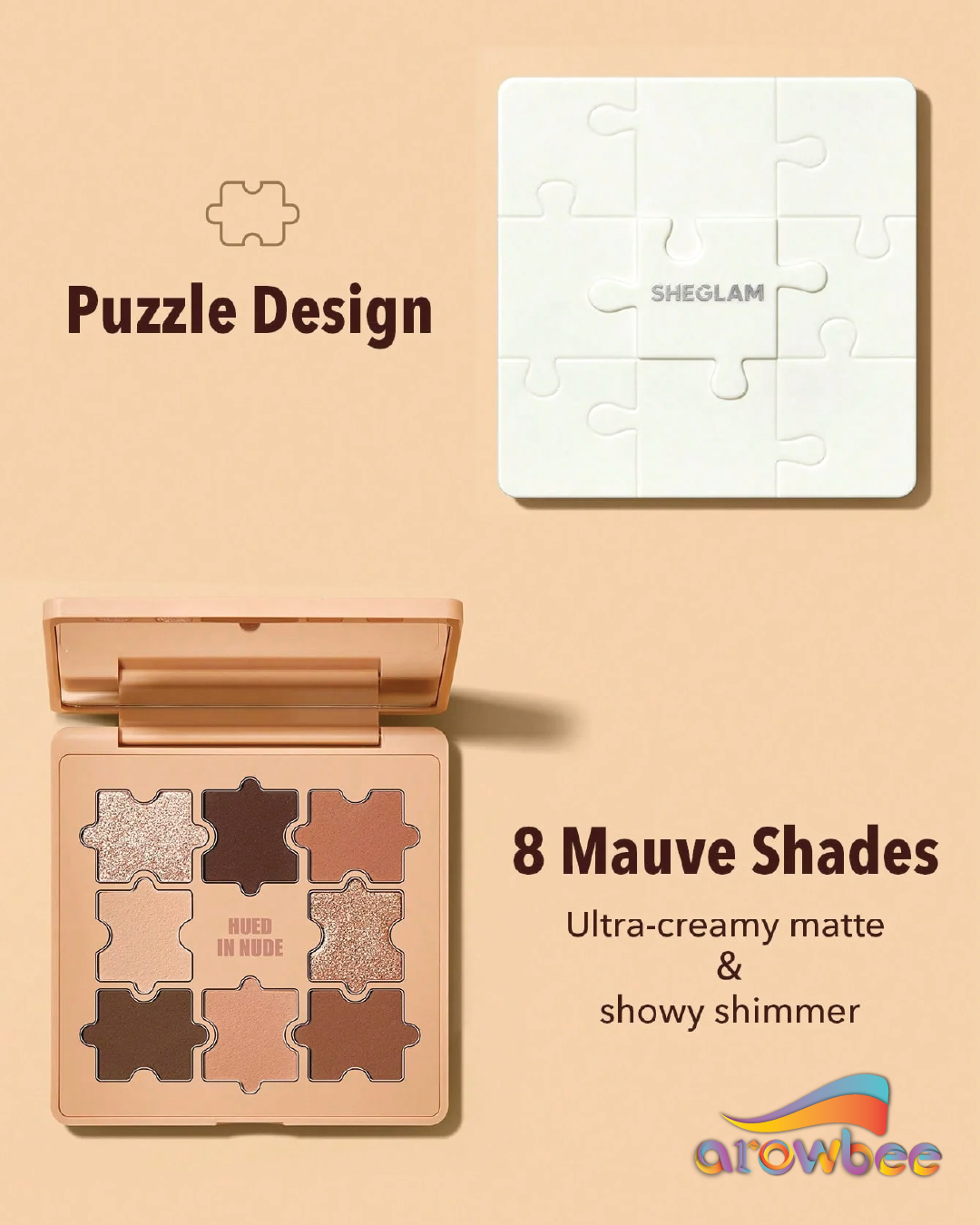 SHEGLAM Jazy Jigsaw Eyeshadow Palette