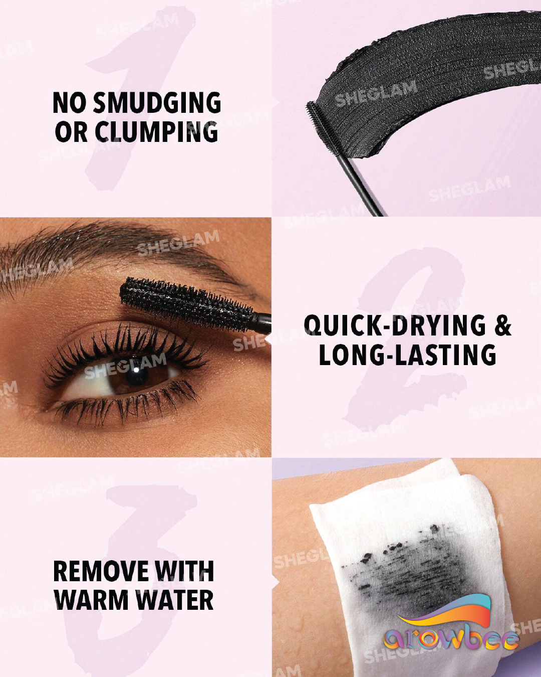 SHEGLAM Big Time Eyes Volumizing Mascara