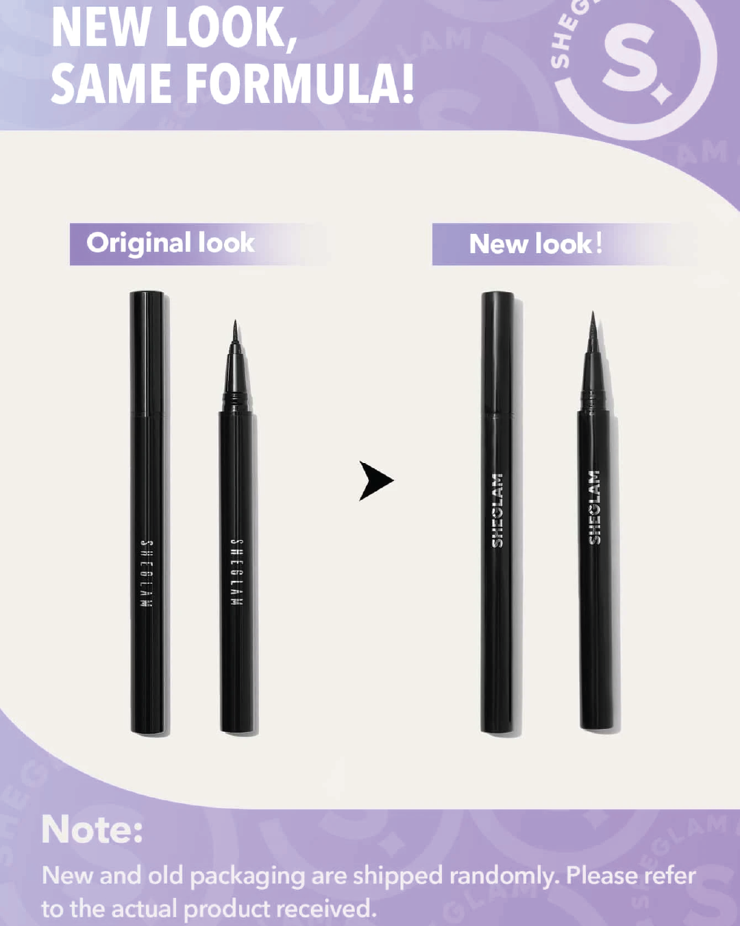SHEGLAM Pro Precision Waterproof Liquid Eyeliner - Black