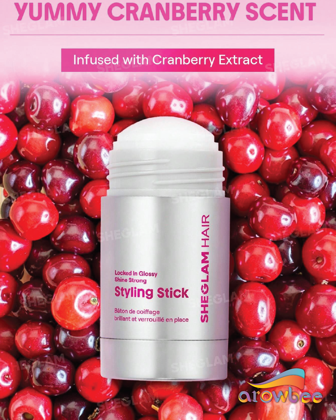 SHEGLAM Locked in Glossy Shine Strong Styling Stick - 30g