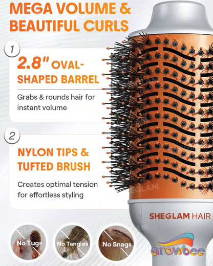 SHEGLAM HAIR Blowout Bliss Volumizing Hot Air Brush