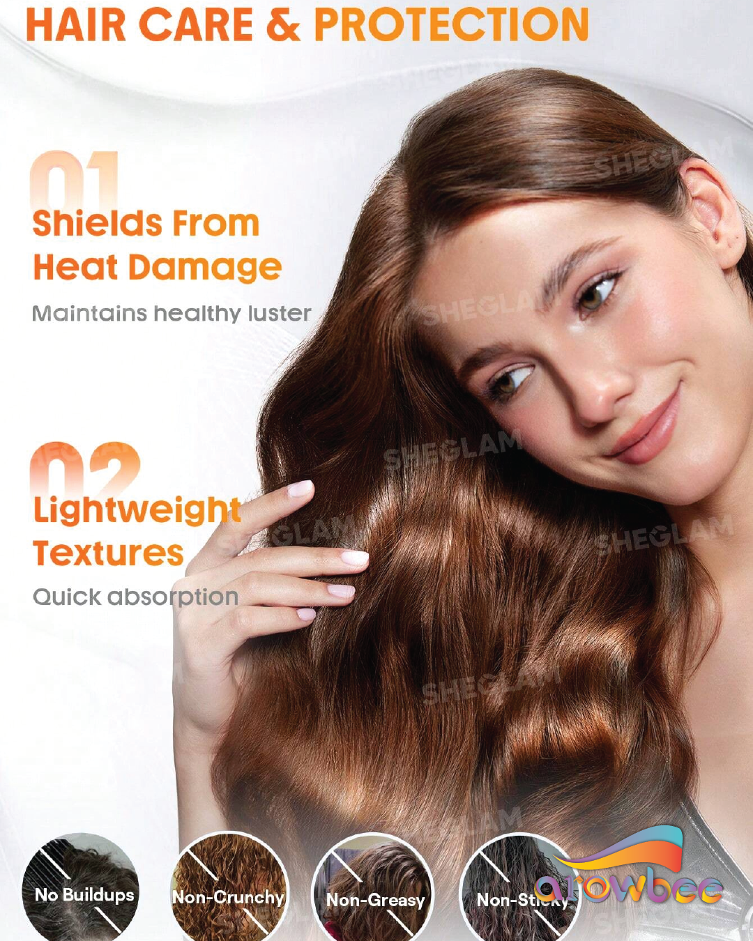 SHEGLAM HAIR Keep It Up Curl Protect & Hold 2-In-1 Styling Treatment