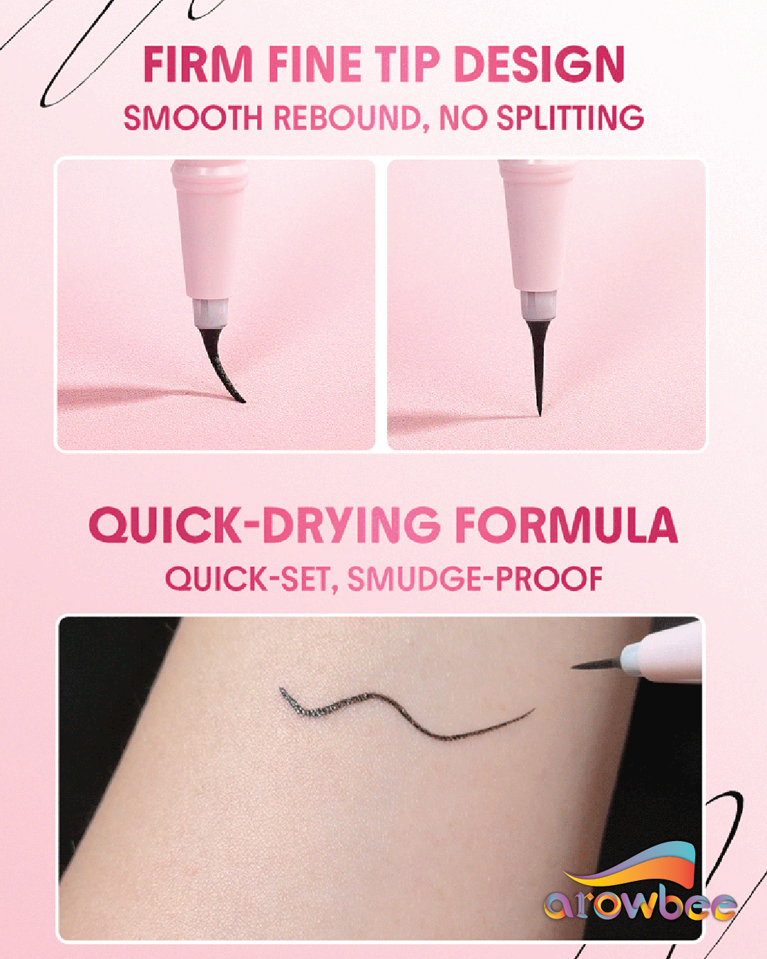 SHEGLAM Micro Precision Ultra-Long Tip Eyeliner