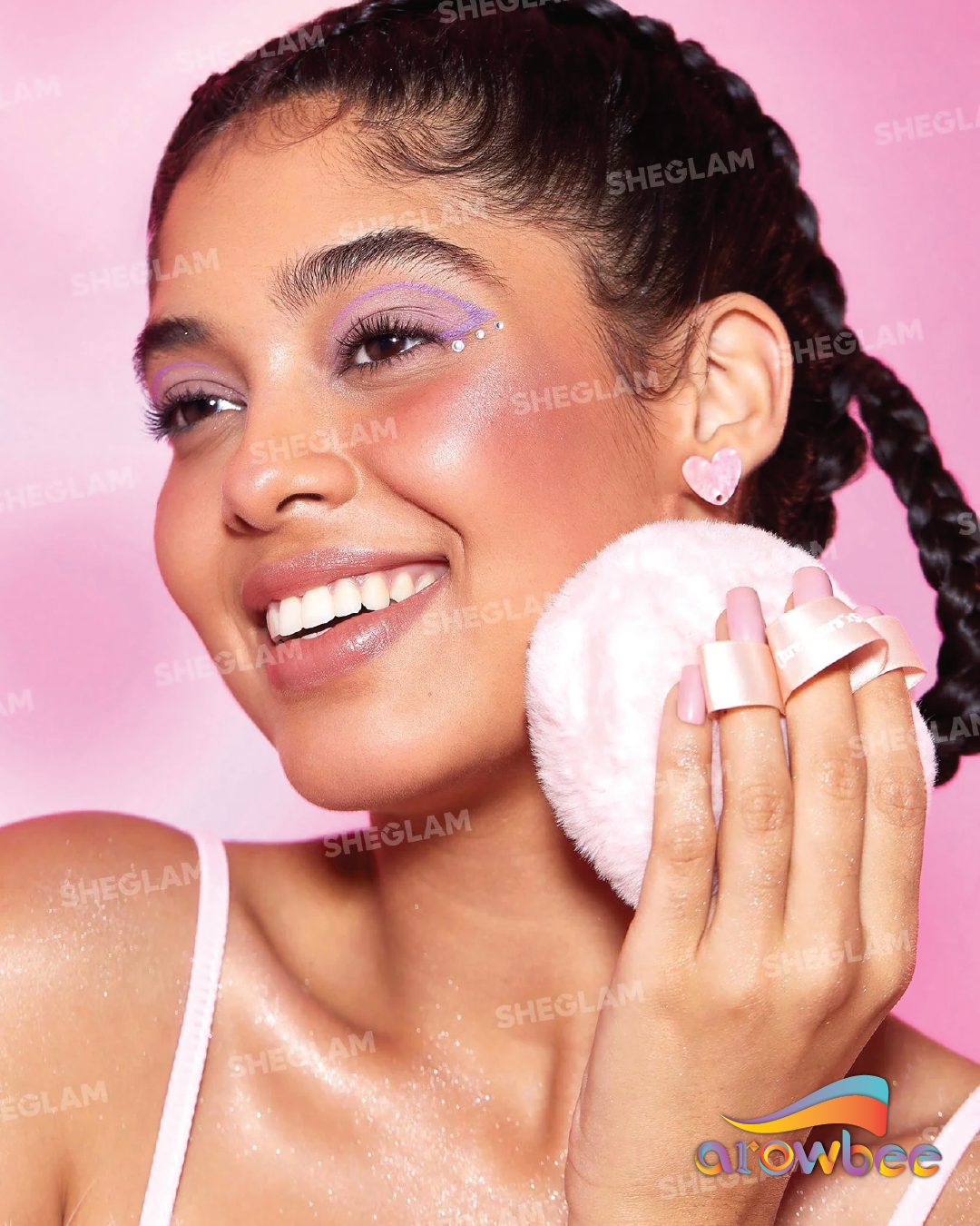 SHEGLAM X Carebears Catch Some Fun Highlighting Puff-Sparkle 4Ever