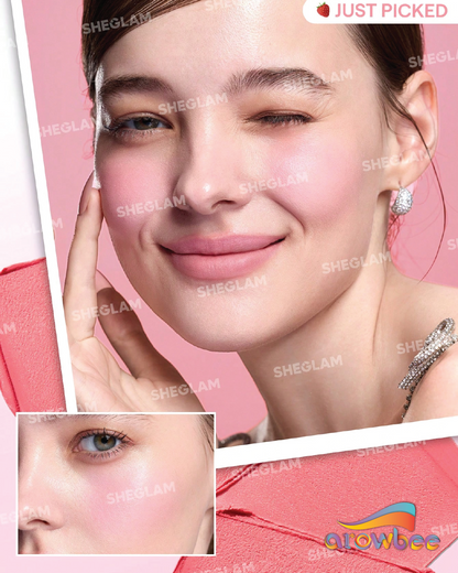 SHEGLAM Strawberry Whirl Cheek & Lip Cream Stack
