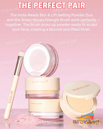 SHEGLAM Sharp Moves Triangle Brush
