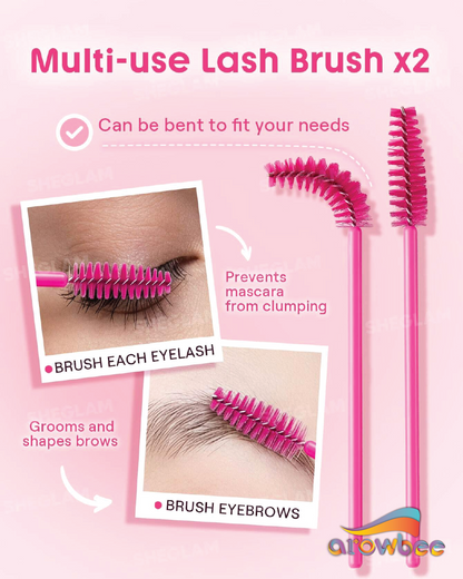 SHEGLAM Lash Essential Application Kit Brand Beauty Cosmetic Makeup For Women And Girls