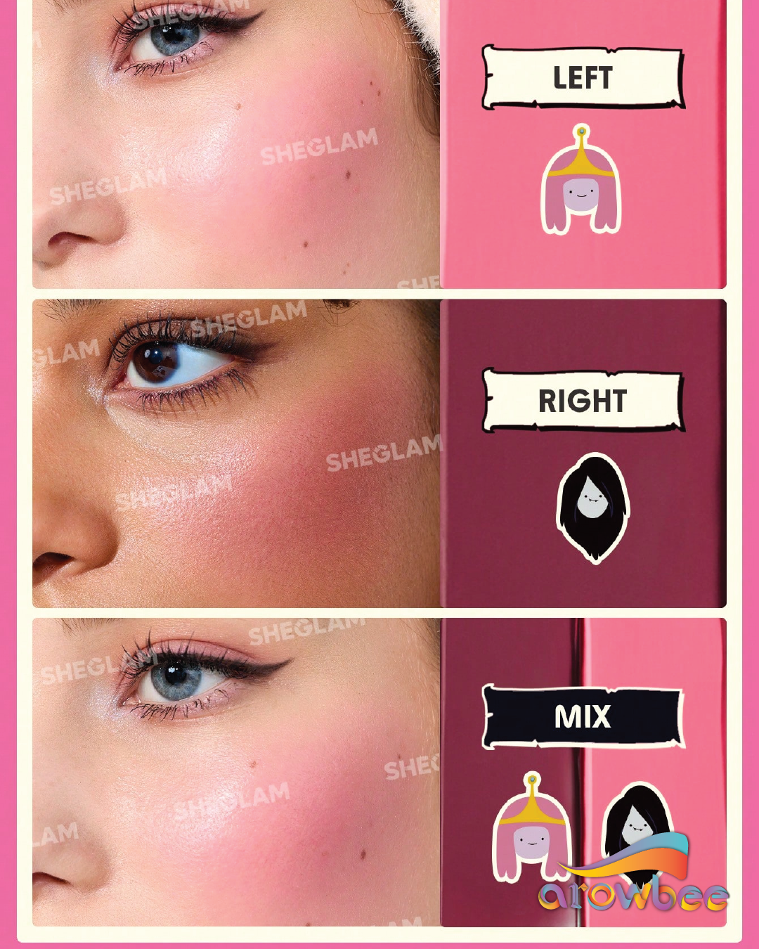 Adventure Time | SHEGLAM Bubbline Cream Blush Duo