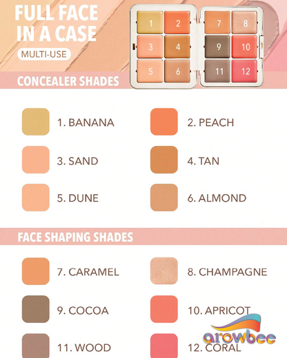 SHEGLAM All About That Face Multifunctional Face Palette