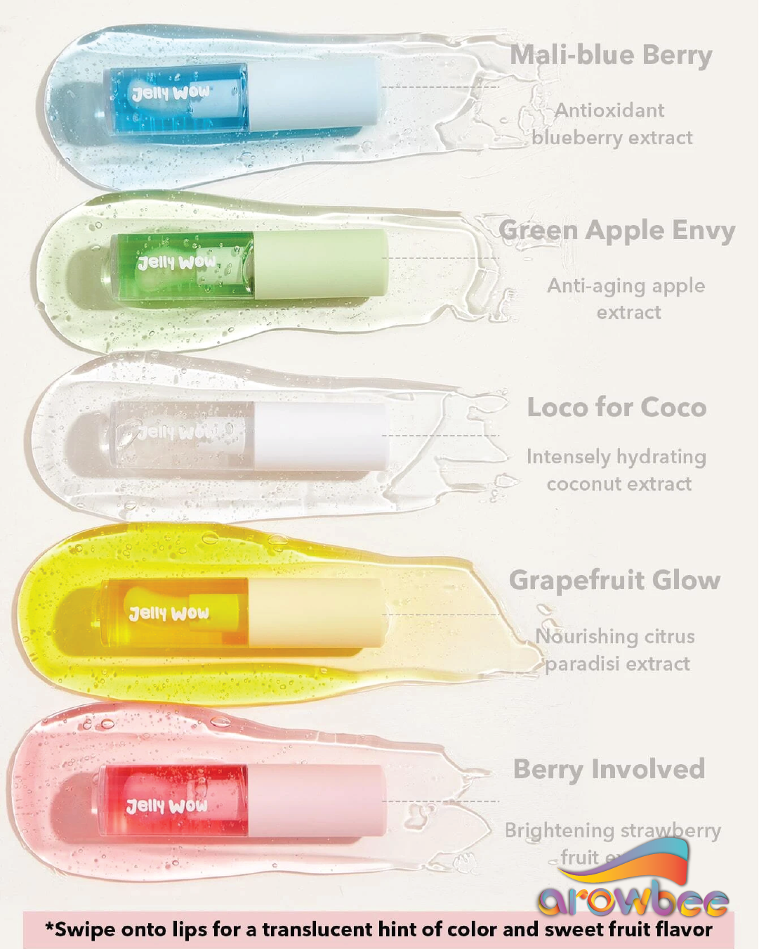 SHEGLAM Jelly Wow Hydrating Lip Oil