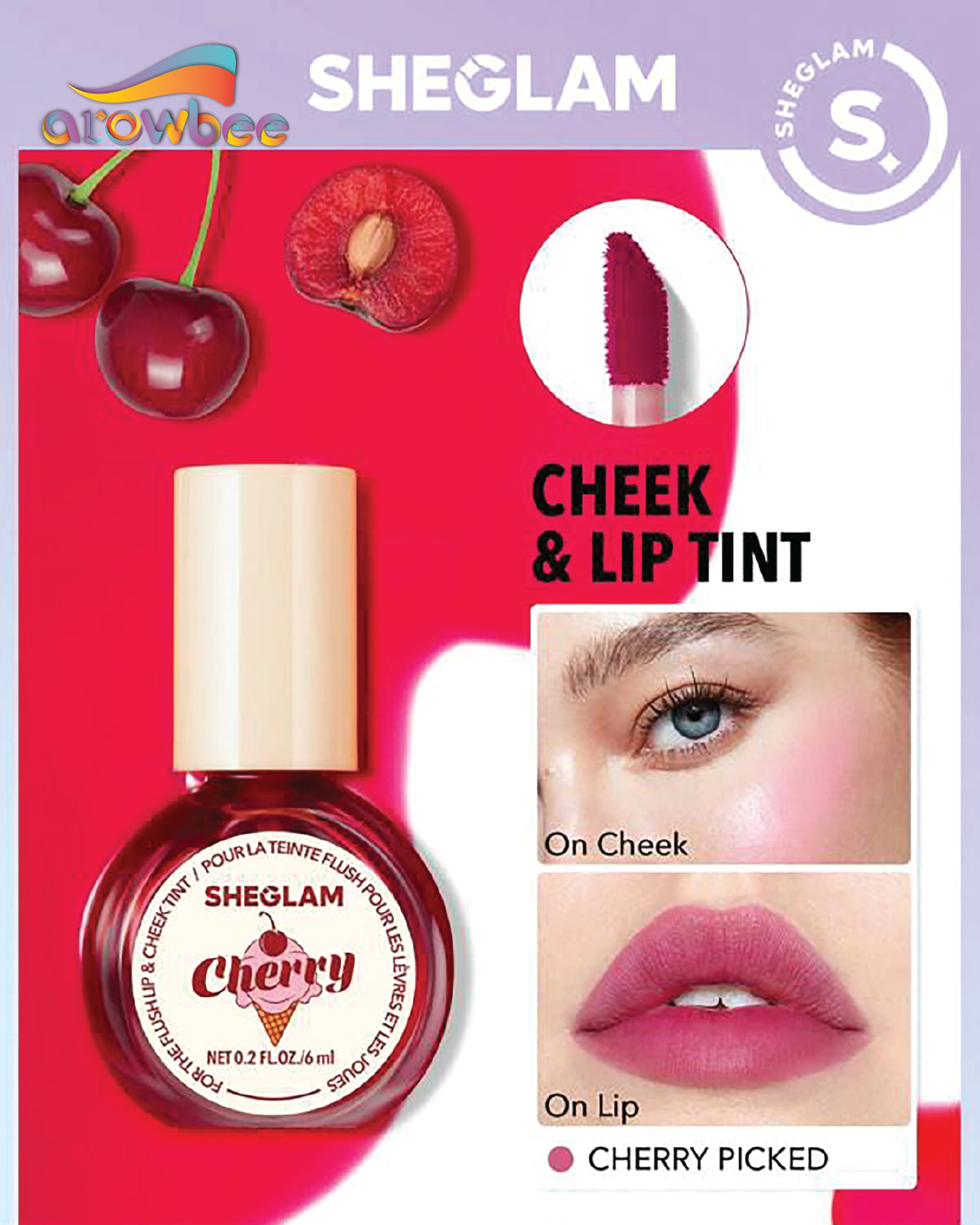 SHEGLAM For the Flush Lip & Cheek Tint