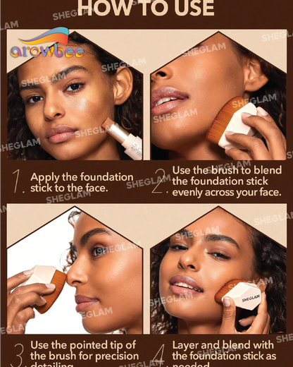 SHEGLAM Skin Magnet Foundation Brush