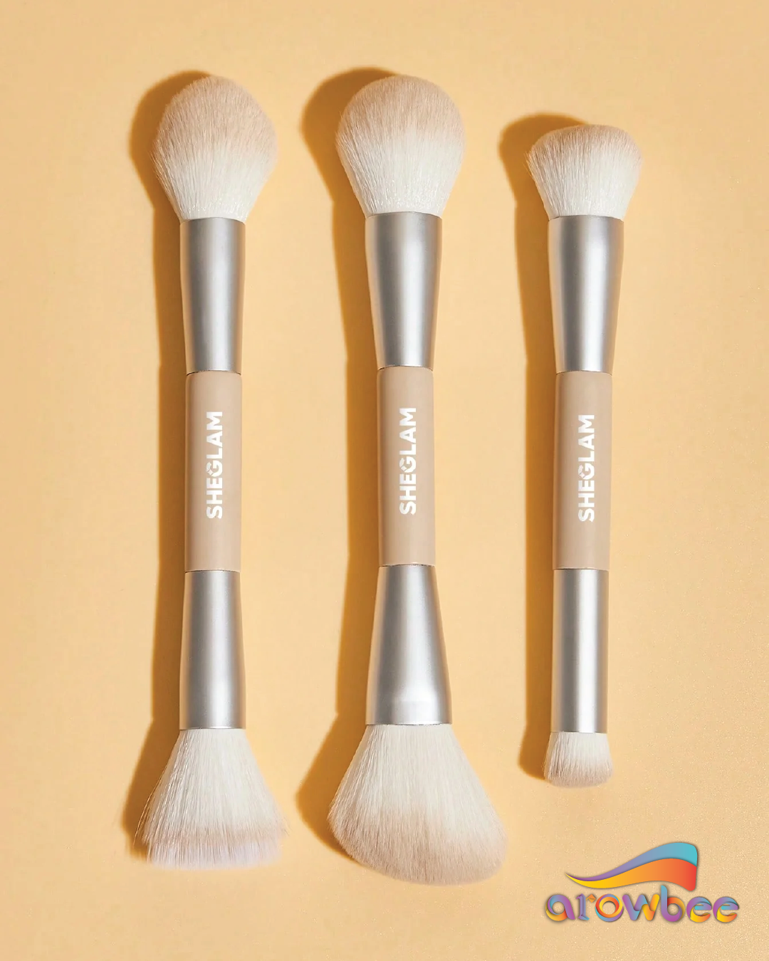 SHEGLAM Glam 101 Face Essentials Brush Set With Bag