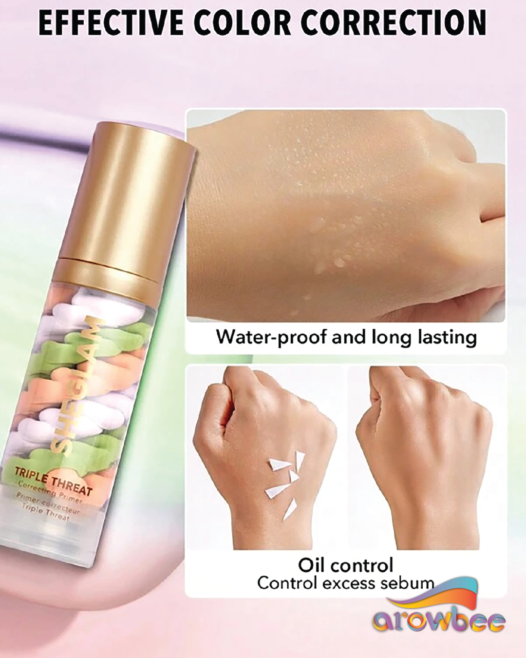 SHEGLAM Triple Threat Correcting Primer