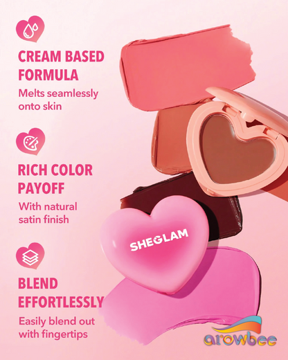 SHEGLAM Playing Cupid Cream Blush