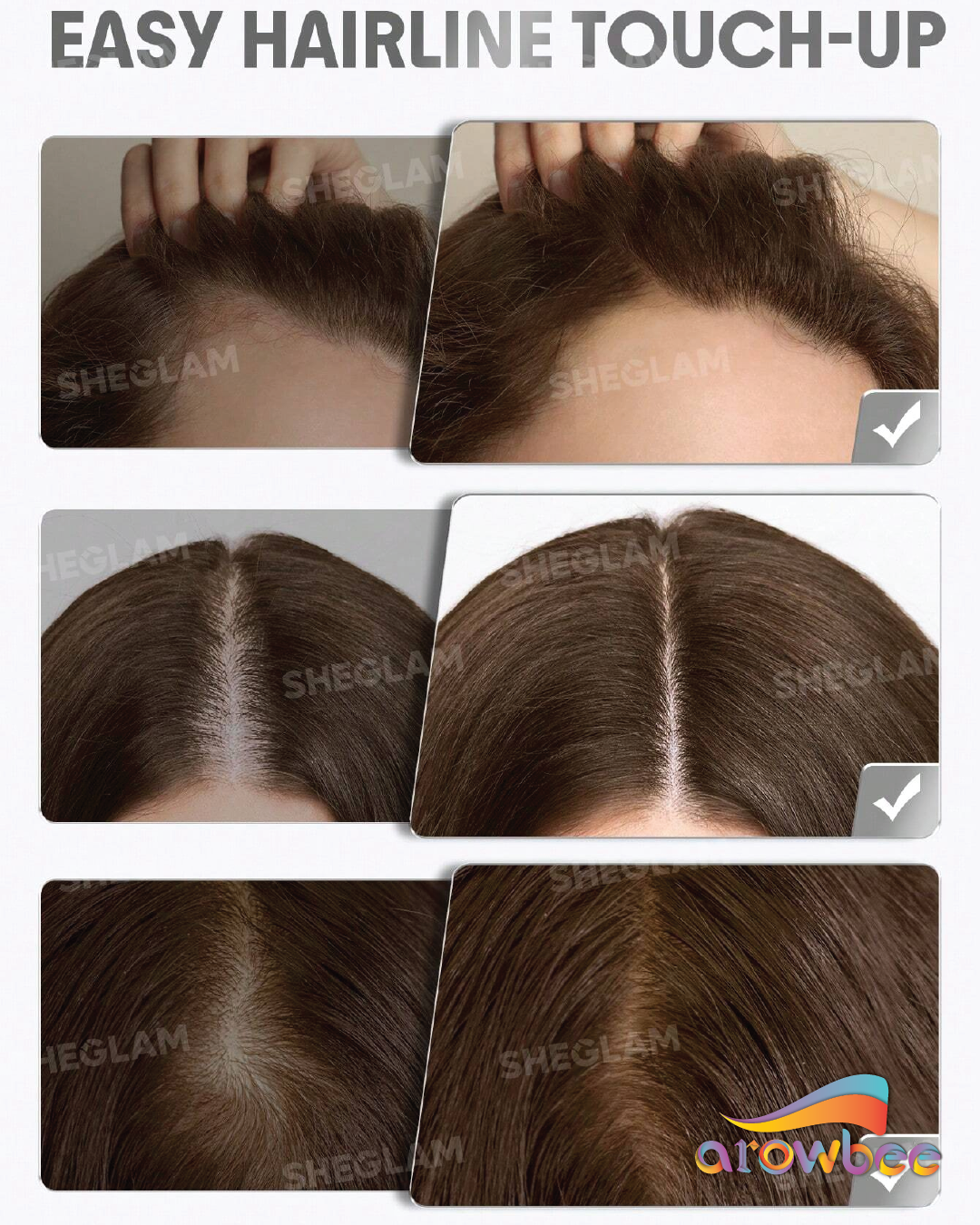 SHEGLAM HAIR Fix & Fill Hairline Powder