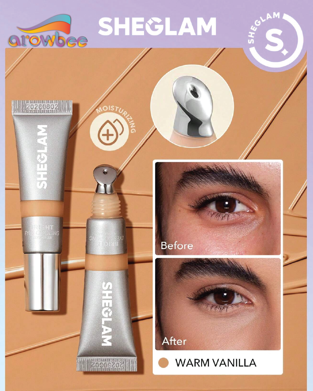 SHEGLAM Bright Eyes Cooling Concealer