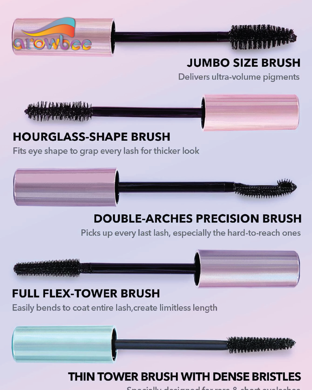 SHEGLAM Max Impact Extreme Volumizing Mascara - Waterproof