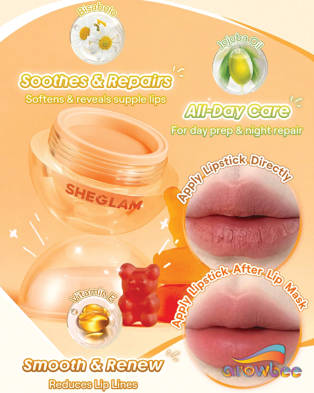 SHEGLAM Sweet Dreamz Lip Sleeping Mask