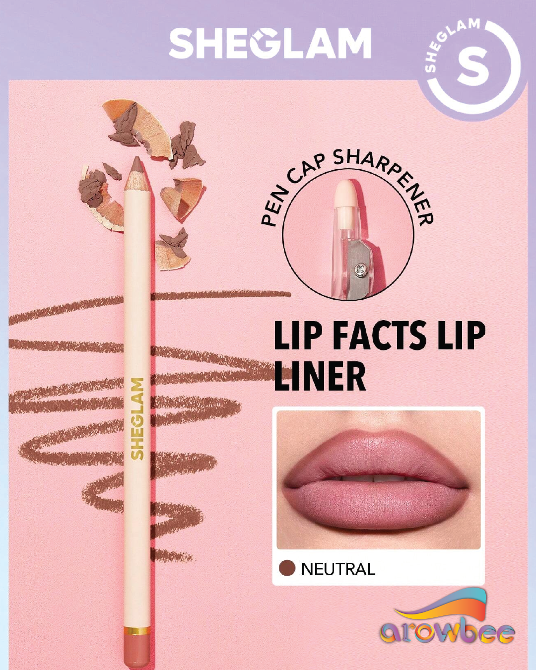 SHEGLAM Lip Facts Lip Liner