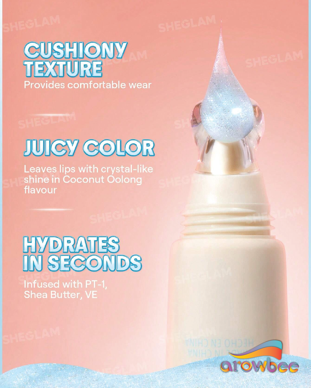 SHEGLAM Crystal Glaze Moisturizing Lip Care