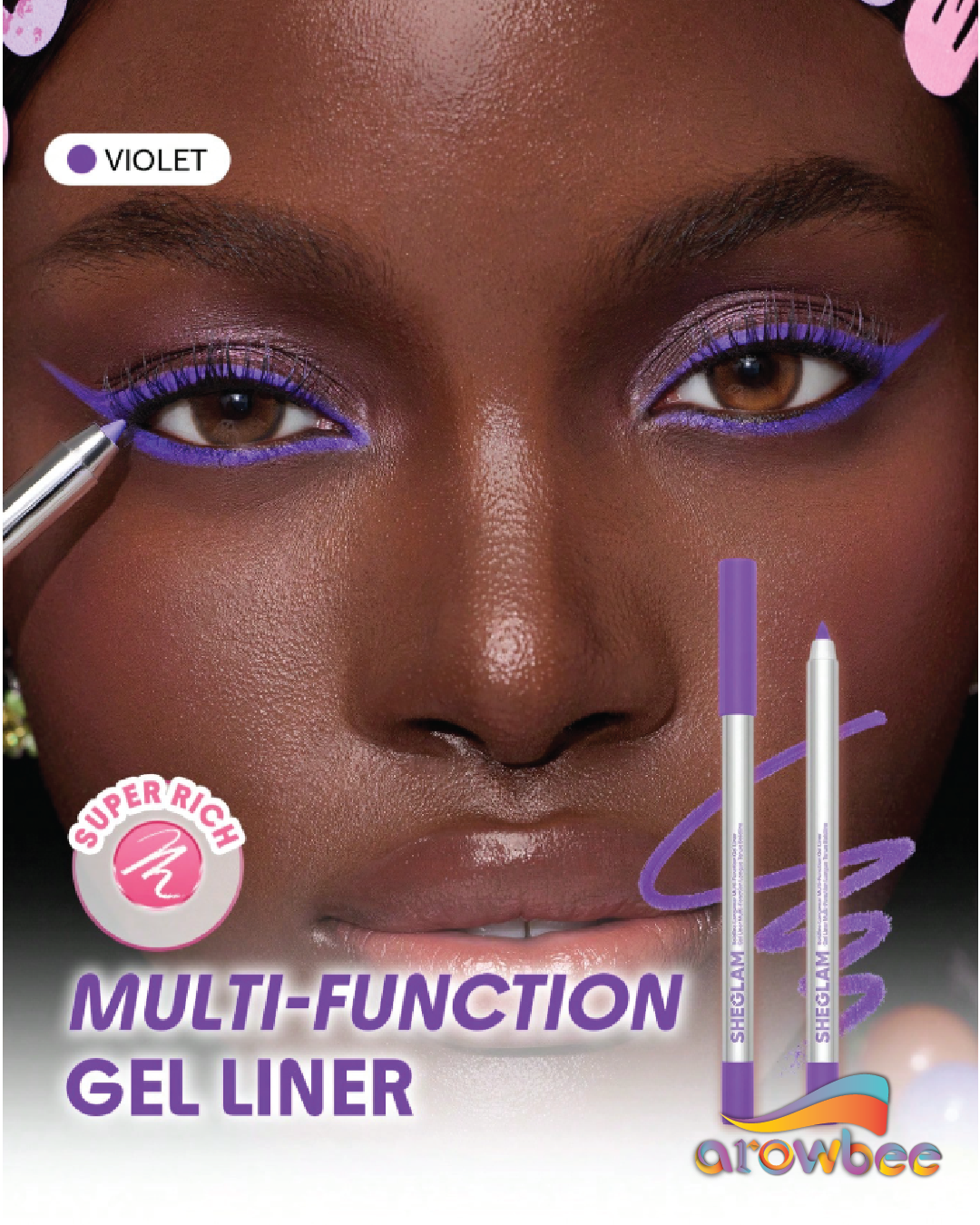 SHEGLAM Boldline Longwear Multi-Function Gel Liner