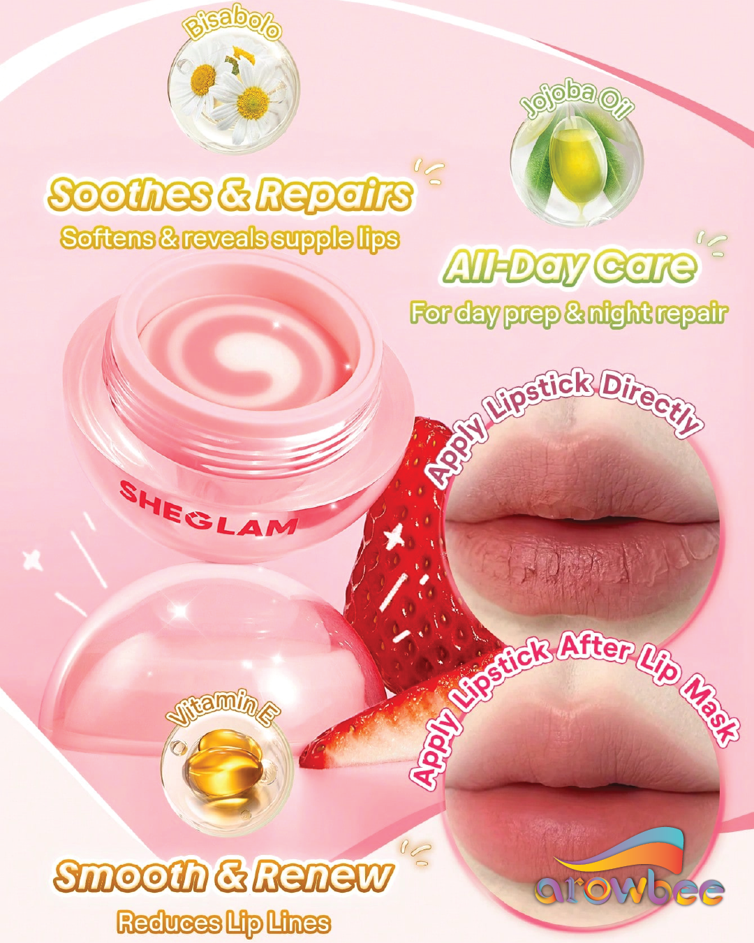 SHEGLAM Sweet Dreamz Lip Sleeping Mask
