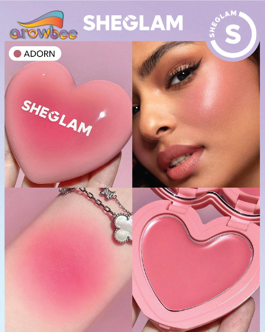 SHEGLAM Playing Cupid Cream Blush