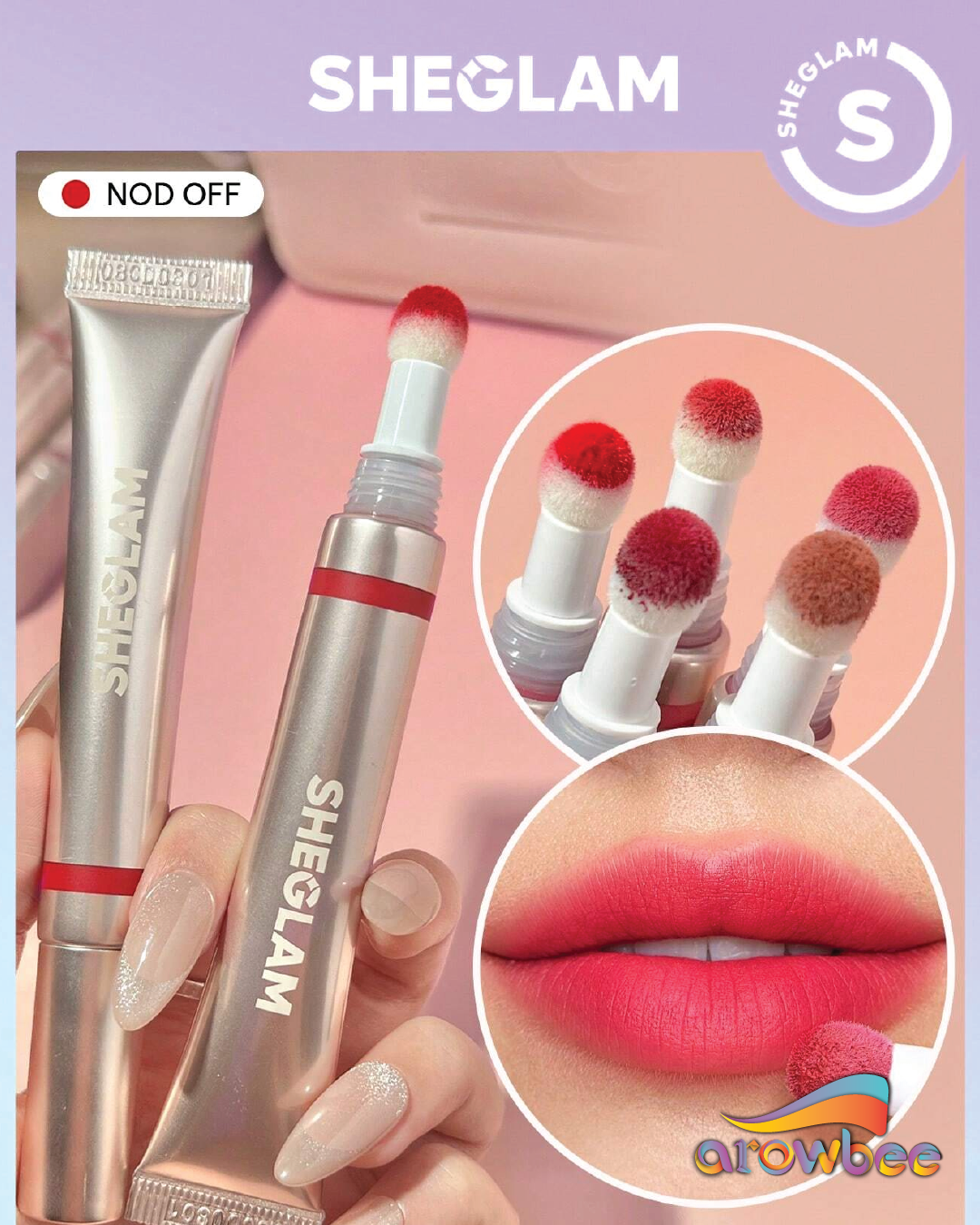 SHEGLAM Pout Pillow Cushion Matte Liquid Lipstick