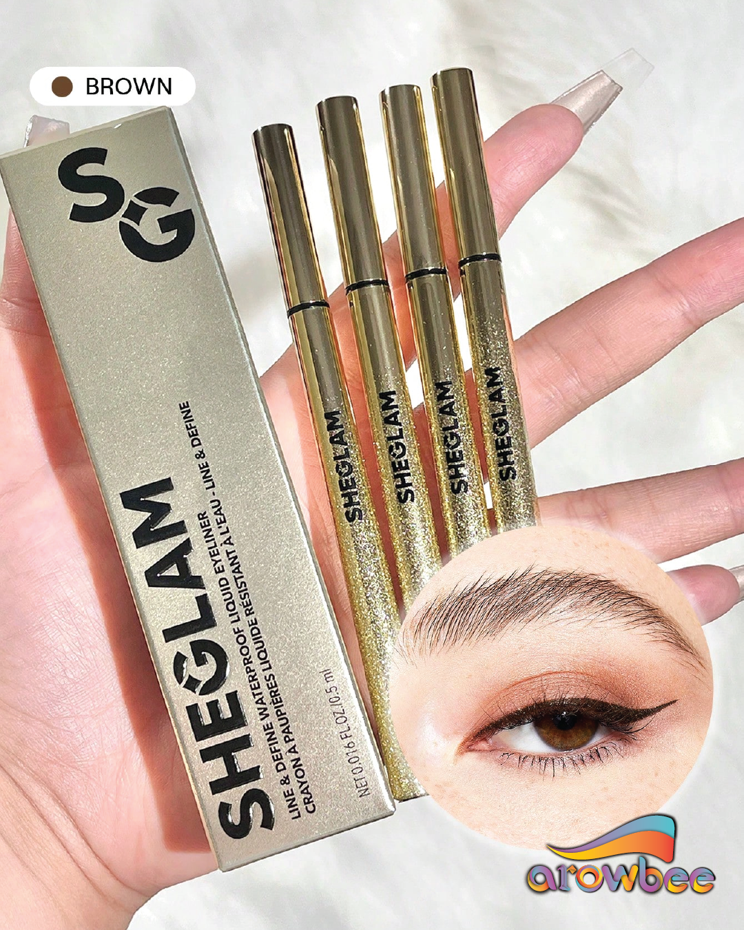 SHEGLAM Line & Define Waterproof Liquid Eyeliner