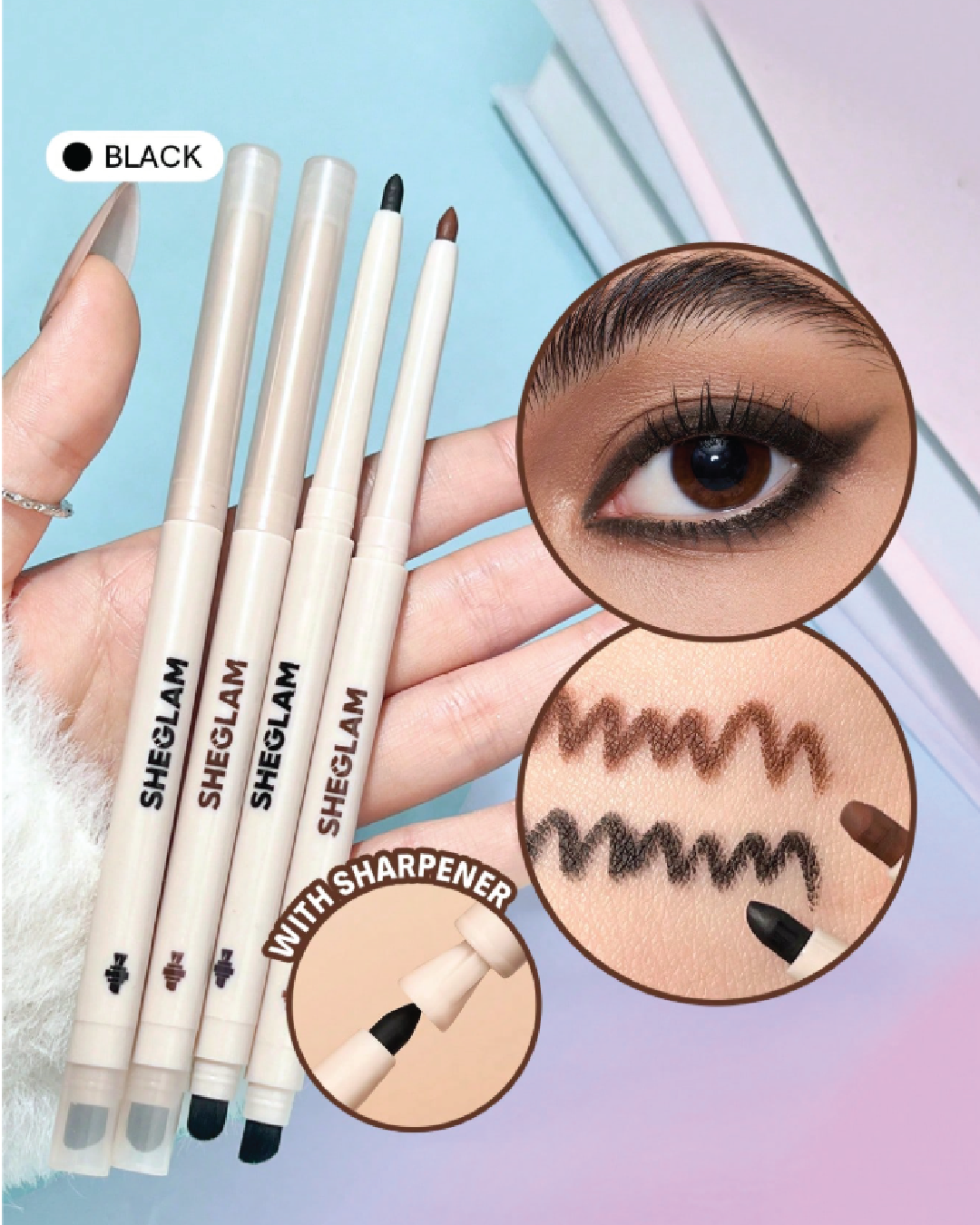 SHEGLAM Gel Glide Eyeliner Pencil
