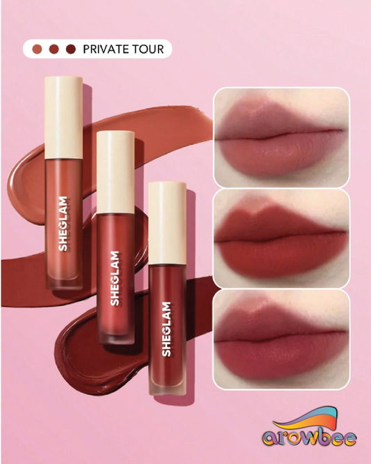 SHEGLAM Matte Allure Mini Liquid Lipstick Set