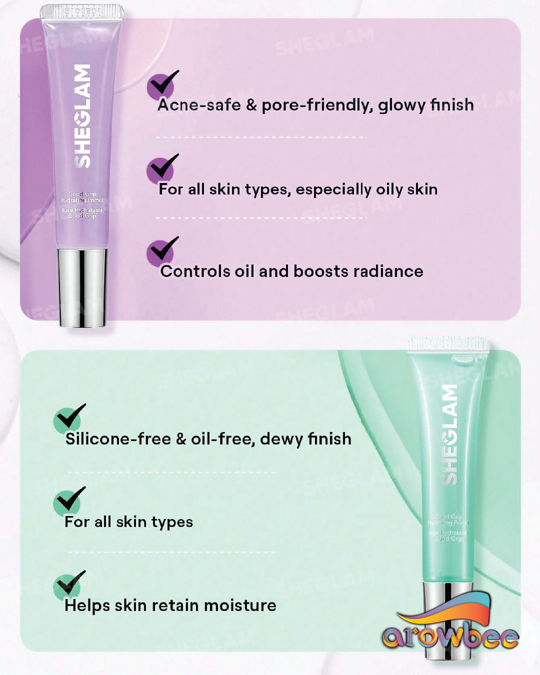 SHEGLAM Good Grip Hydrating Primer-Travel Size