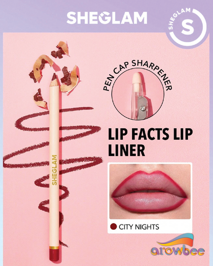 SHEGLAM Lip Facts Lip Liner